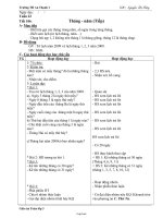 Giáo án Toán Lớp 3 - Học kỳ II - Nguyễn Thị Thúy