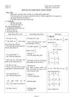 Giáo án môn học Đại số khối 7 - Tiết 7: Luỹ thừa của một số hữu tỉ
