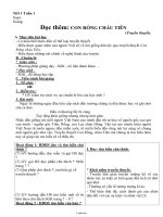 Giáo án Ngữ văn 6 - Tiết 1 đến 40