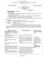 Giáo án Lớp 1 - Tuần thứ 15 - Trường Tiểu học Trường Xuân