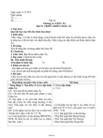 Giáo án lớp 7 môn Địa lí - Tiết 58 - Bài 51: Thiên nhiên châu Âu