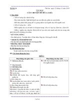 Thiết kế bài dạy lớp 2 - Tuần 14 năm 2010