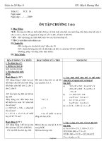 Giáo án Số học 6 - Tiết 36: Ôn tập chương I (Tiếp theo) - Năm học 2009-2010 - Mạch Hương Mai