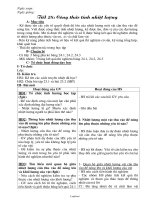 Giáo án Vật lí Lớp 8 - Tiết 28: Công thức tính nhiệt lượng