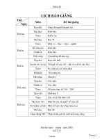 Giáo án Tổng hợp Lớp 2 - Tuần 28 - Năm học 2005-2006