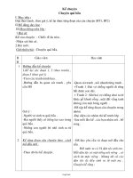 Giáo án Kể chuyện lớp 3 - Tiết 32: Chuyện quả bầu