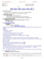 Giáo án Ngữ văn 8 - Tuần 17 - Trường THCS Hiệp Thạnh