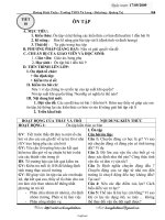 Giáo án Vật lí Lớp 8 - Tiết 10: Ôn tập - Năm học 2009-2010 - Hoàng Đình Tuấn