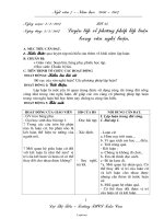 Giáo án Ngữ văn 7 - Tiết 84: Luyện tập về phương pháp lập luận trong văn nghị luận - Lại Thị Tiền - Năm học 2006-2007