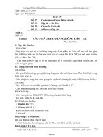 Giáo án môn Ngữ văn 6 - Tuần thứ 11