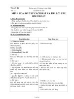 Giáo án môn Luyện từ và câu lớp 3 - Tuần 21 đên tuần 24