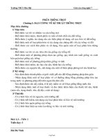 Giáo án Công nghệ 7 cả năm - Trường THCS Hòa Hội