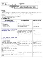 Giáo án Ngữ văn lớp 6, kì I - Tiết 70, 71: Chương trình ngữ văn địa phương