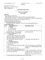 Kế hoạch bài dạy tuần 17 lớp 2