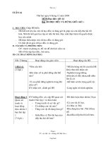 Thiết kế bài dạy lớp 1 - Tuần học 14