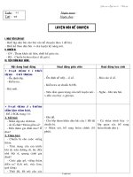 Giáo án Ngữ văn lớp 6, kì I - Tiết 43: Luyện nói kể chuyện