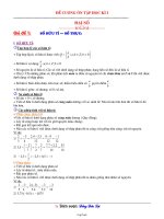 Đề cương ôn tập học kì I Toán lớp 7