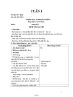 Giáo án Lớp 3 Tuần 1 đến 9 - Buổi chiều