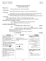 Giáo án môn học Số học lớp 6 - Tuần 9 - Tiết 25: Bài 14: Số nguyên tố. Hợp số. Bảng số nguyên tố