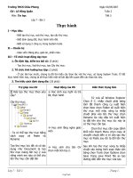 Giáo án Tin học 7 tiết 3: Thực hành