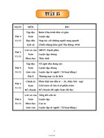 Giáo án các môn học khối lớp 5 - Tuần 15