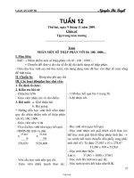 Giáo án Lớp 5 Tuần 12 - Nguyễn Thị Tuyết