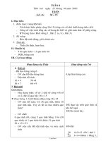 Giáo án Tổng hợp các môn học lớp 2 - Tuần thứ 8 năm 2010