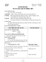 Giáo án môn Ngữ văn 6 - Tuần học thứ 1