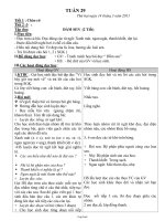 Giáo án dạy Tuần 29 - Khối 1