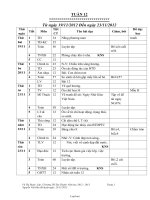 Giáo án Lớp 3 - Dạy Tuần 12