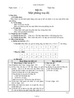 Giáo án Lịch sử 5 - Tuần 22 - Trường TH Hồ Phước Hậu