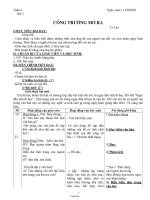 Bài giảng môn học Ngữ văn lớp 7 - Tuần 1 - Tiết 1: Cổng trường mở ra (Tiết 3)