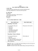 Giáo án môn Mĩ thuật lớp 1 đến lớp 5 - Bài 9