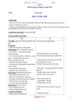 Thiết kế bài dạy lớp 2 - Tuần 20 - Quách Thị Thắm