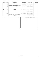 Giáo án Ngữ văn 6 - Tuần 26 (Bản đẹp)