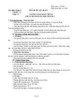 Giáo án Hoạt động ngoài giờ lên lớp lớp 6 - Chủ điểm tháng 3: Tiến bước lên đoàn - Chủ đề 3, 4 - Tuần 27: Gương sáng đoàn viên và chuẩn bị tham gia hội trại 26-3