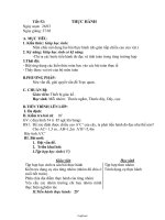 Giáo án Toán Hình 8 tiết 52: Thực hành