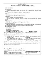 Giáo án lớp 6 môn Giáo dục công dân - Tuần 1 - Tiết 1 - Bài 1: Tự chăm sóc, rèn luyện bản thân (Tiết 1)