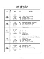 Giáo án tổng hợp lớp 3 - Tuần 34 năm 2011