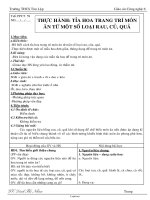 Giáo án Mĩ thuật lớp 6 tiết 1: Vẽ trang trí chép họa tiết trang trí dân tộc