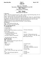 Thiết kế bài học khối lớp 4 - Tuần học 25