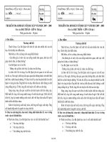 Thi kiểm tra định kì cuối học kì I - Năm học 2007 - 2008 môn thi: Đọc thầm lớp 4 (thi lại)