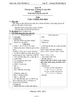 Giáo án Lớp 3 Tuần 18 - Trường Tiểu học Hội Hợp B