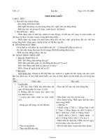 Giáo án Tập đọc lớp 3 - Tiết 27: Thời khoá biểu