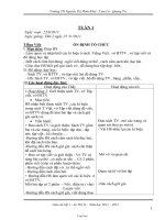 Giáo án môn Toán khối 1 - Trường TH Nguyễn Thị Minh Khai