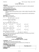 Giáo án Lớp 4 - Tuần 23 - Năm học 2012-2013