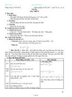 Giáo án Đại số 7 tiết 56: Đa thức