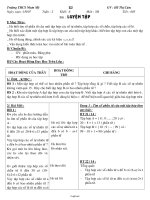 Giáo án lớp 6 môn học Số học - Tuần 2 - Tiết 5 - Luyện tập