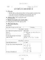 Giáo án tự chọn Toán 7 tiết 6 đến 10