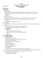 Giáo án Tổng hợp Lớp 3 - Tuần 4 - Năm học 2007-2008